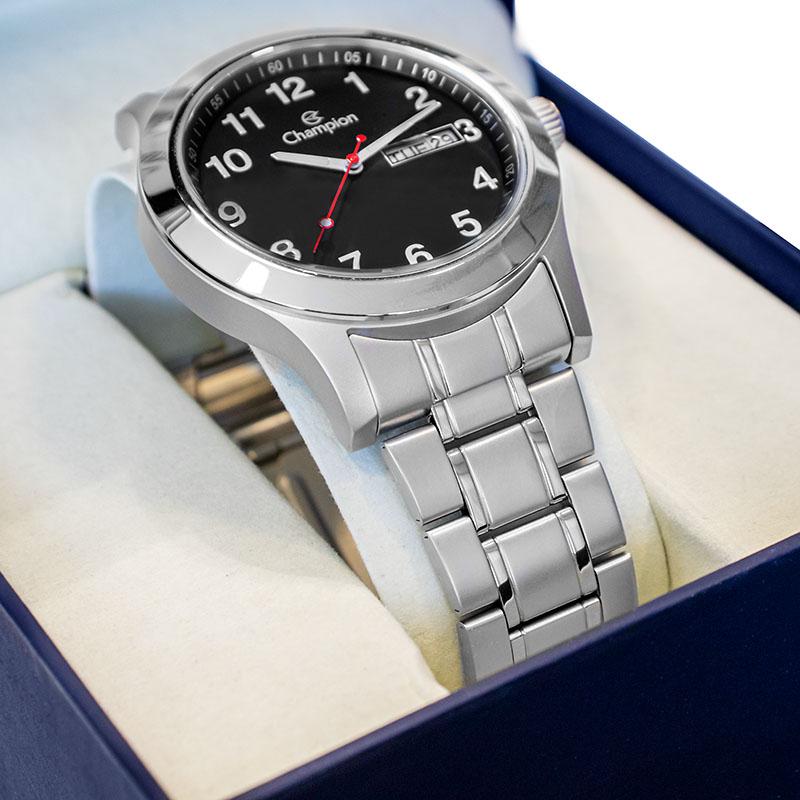 Relógio Masculino Champion Analógico Prata CA30936D - 5