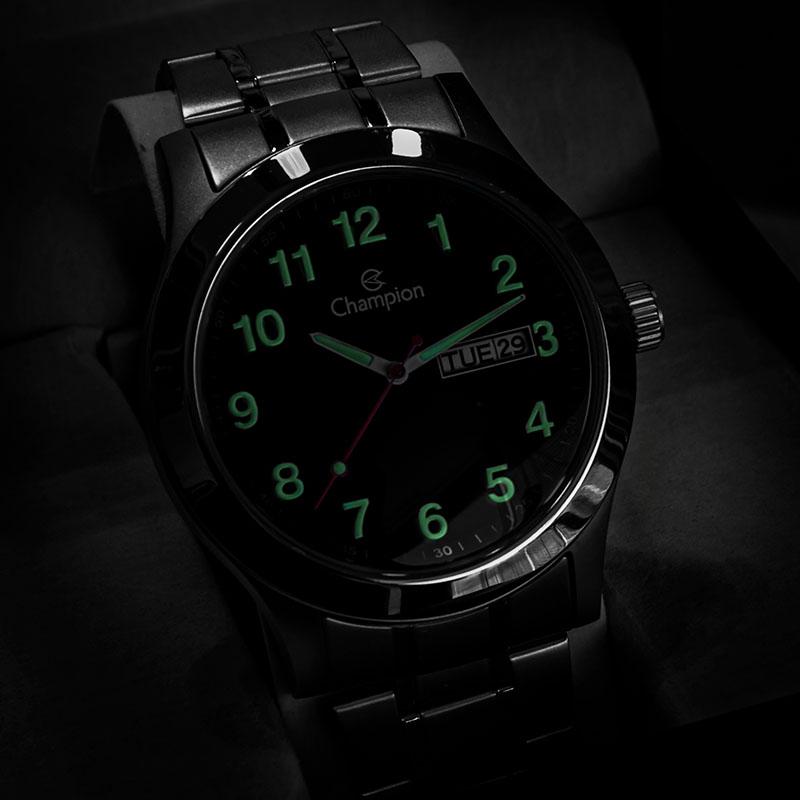 Relógio Masculino Champion Analógico Prata CA30936D - 8