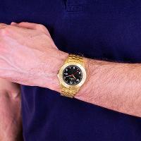 Relógio Masculino Champion Analógico Dourado Calendário CA31417U - 3