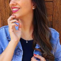 Kit Conjunto de Semijoia com Gotas de Zircônias Banhado a Ouro 18K - 2