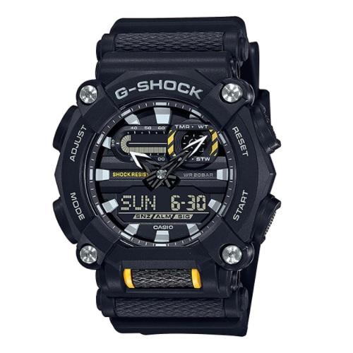 Relógio de Pulso Masculino Casio G-Shock Anadigi Preto GA-900-1ADR - 1