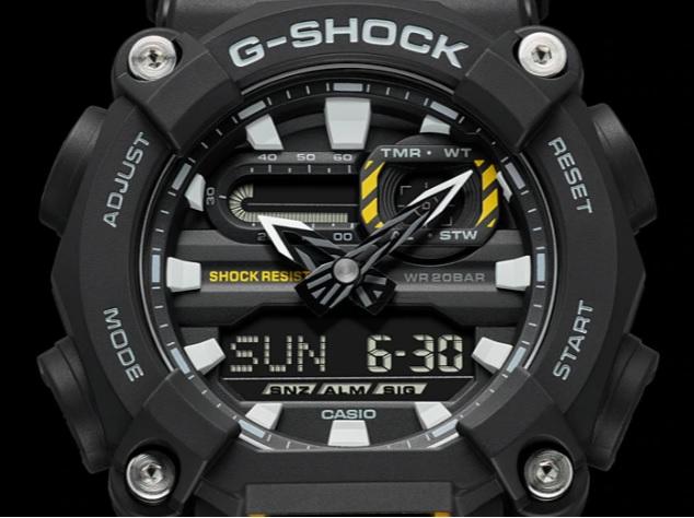 Relógio de Pulso Masculino Casio G-Shock Anadigi Preto GA-900-1ADR - 3