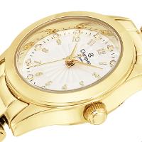 Relógio de Pulso Feminino Champion Dourado Mini CF24000W + Colar e Brincos - 7