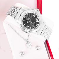 Kit Relógio Feminino Champion Ana Hickmann Prata Analógico AH29070T Calendário - 5