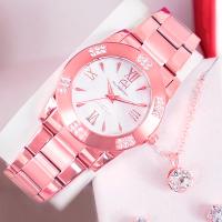 Kit Relógio Feminino Champion Ana Hickmann Rosê Analógico AH28740Z - 6