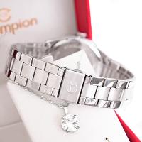 Relógio Champion Feminino Prata Prova D´Agua + Kit de Brincos e Colar Garantia De Um Ano CN29893Q - 8
