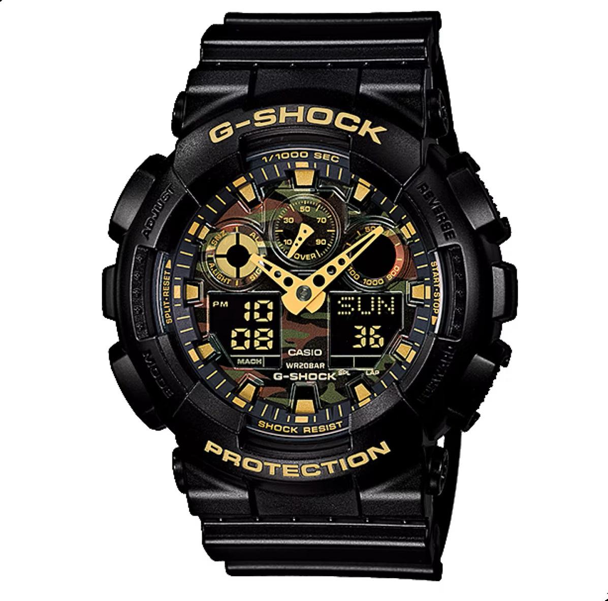 Relógio Masculino Casio G-Shock Camuflado GA-100CF-1A9DR - 1