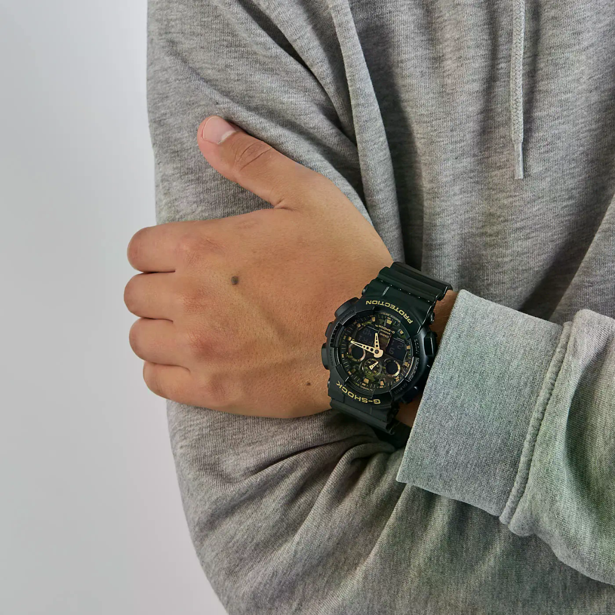 Relógio Masculino Casio G-Shock Camuflado GA-100CF-1A9DR - 4
