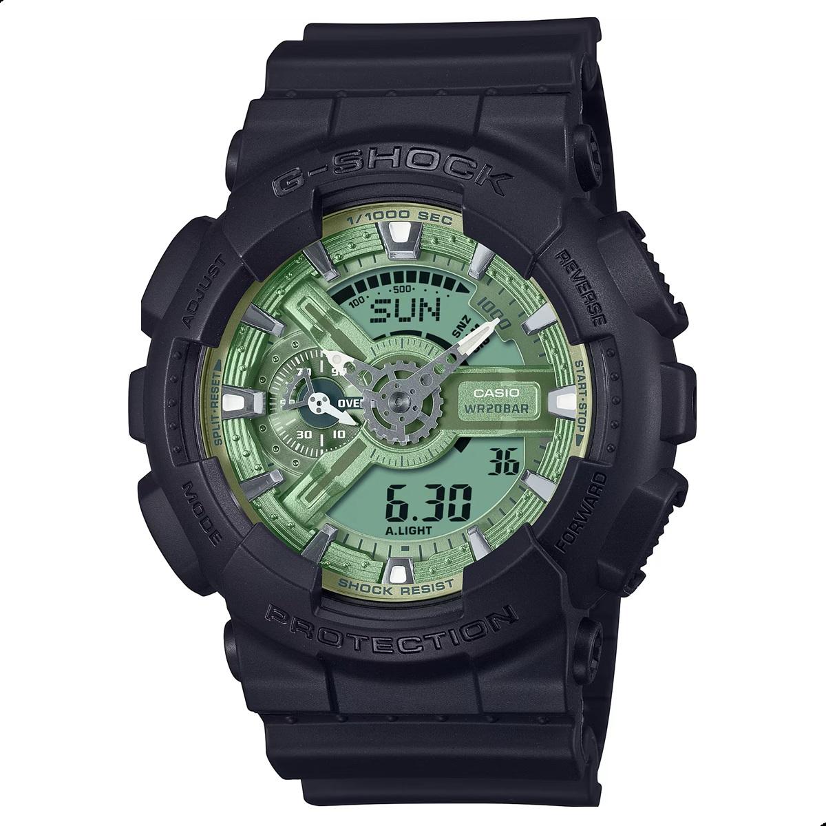 Relógio Masculino Casio G-Shock Verde GA-110CD-1A3DR - 1