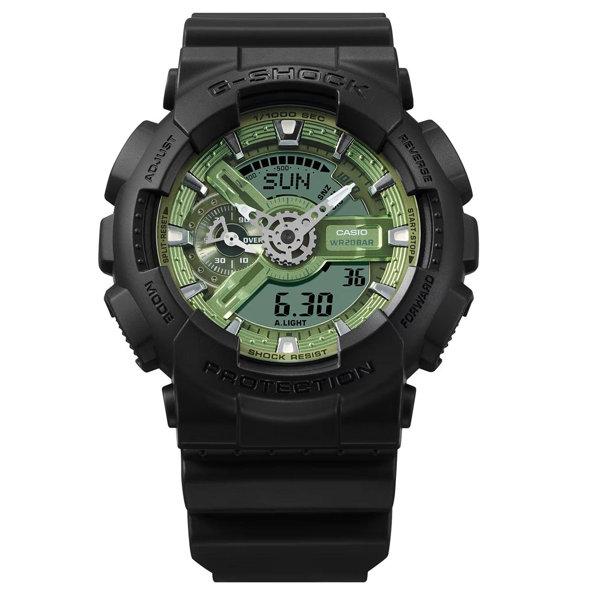 Relógio Masculino Casio G-Shock Verde GA-110CD-1A3DR - 4