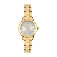 Relógio de Pulso Feminino Pequeno Condor Dourado CO2035NMP/K4K Colar e Brincos - 1