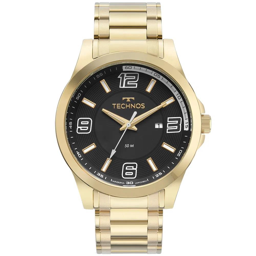 Relógio Masculino Technos Performance Racer Dourado 2115NBA/1D - 1
