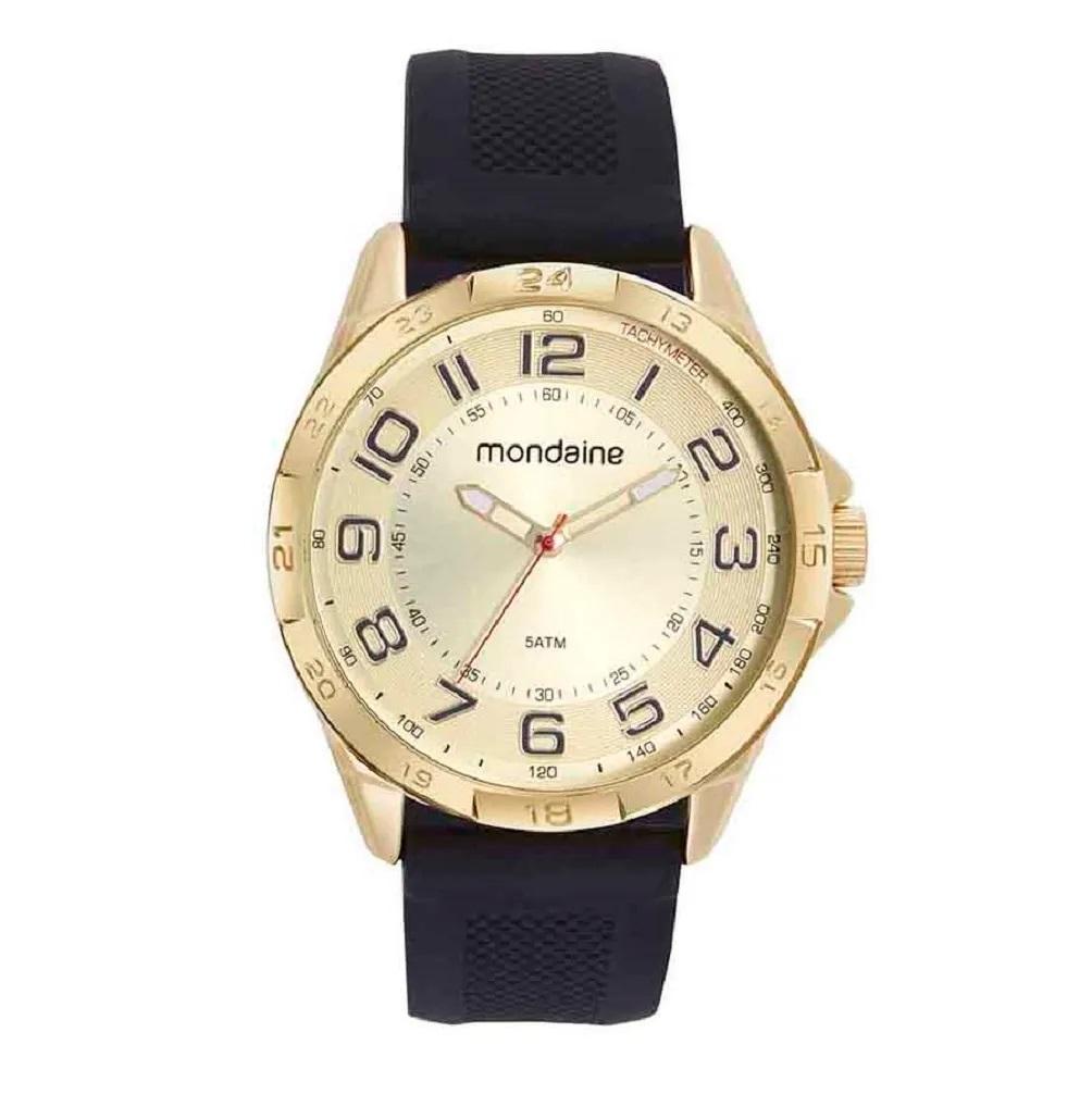 Relógio Masculino Mondaine Analógico Esportivo Dourado 53829GPMVDI4 - 1