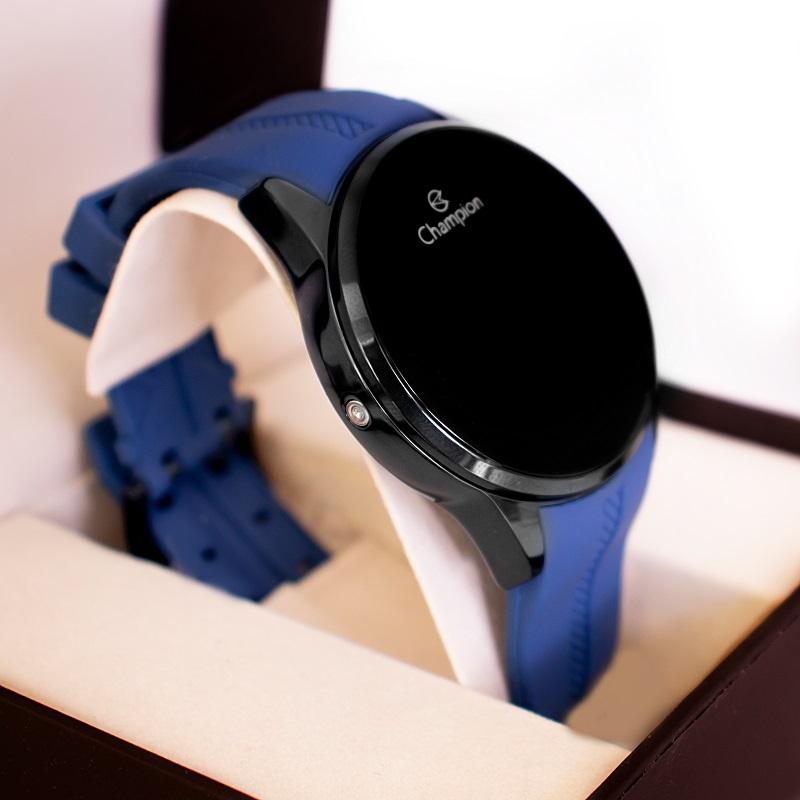 Relógio Masculino Champion Digital Azul Led CH40188A - 6