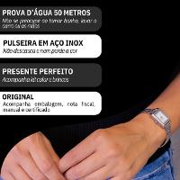 Relógio Feminino Champion Prata Pequeno CF24028Q + Colar e Brincos - 3