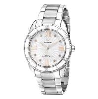 Relógio Champion Ana Hickmann Analógico Aço Prata AH28491S Kit Colar e Brincos