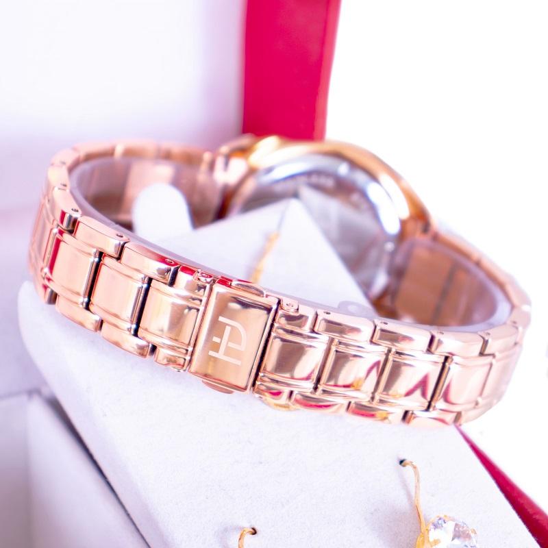 Relógio Champion Ana Hickmann Analógico Aço Rosé AH28624Z Kit Colar e Brincos - 6