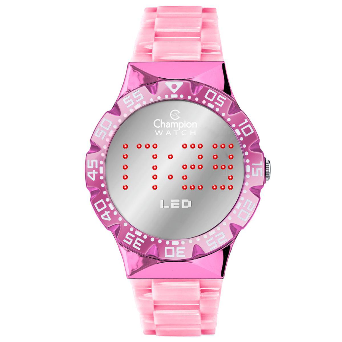 Relógio Digital Champion Troca Pulseiras CP40977C Prova D'Água 100m - 9