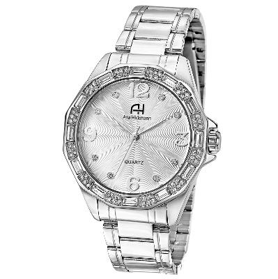 Relógio Champion Ana Hickmann Analógico Prata Cristais AH28946Q Colar e Brincos