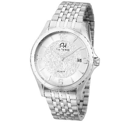 Kit Relógio Feminino Champion Analógico Ana Hickmann Prata Analógico AH28964Q Calendário