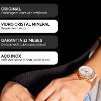 Relógio Feminino Champion Ana Hickmann Rosé AH28866Z Colar e Brincos - 3