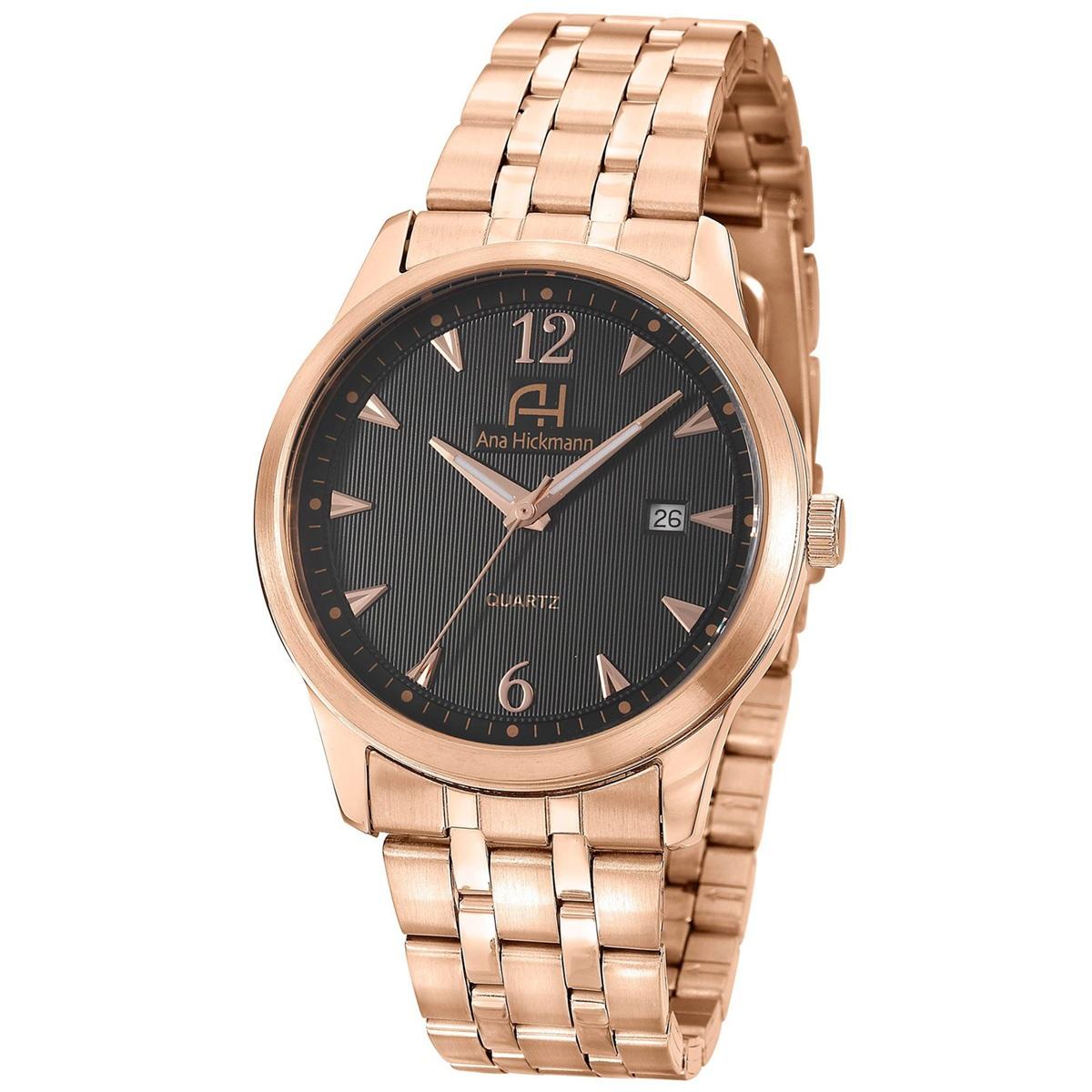 Relógio Champion  Ana Hickmann Analógico Rosé AH29043P Kit Colar e Brincos - 1