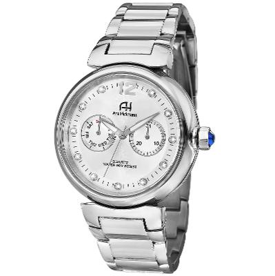 Relógio Champion Ana Hickmann Feminino Prata AH30175Q Kit Colar e Brincos