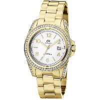 Relógio Feminino Champion Ana Hickmann Analógico Dourado A Prova D'Água AH20159H Cristais Colar e Brincos - 1