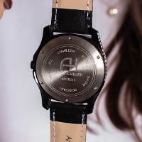 Relógio Champion Ana Hickmann Analógico Couro Preto Cristais AH28213Q Kit Colar e Brincos - 7