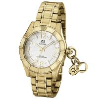 Relógio Feminino Champion Ana Hickmann Dourado AH20060H Colar e Brincos - 1