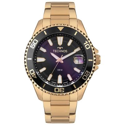 Relógio Masculino Technos Acqua Analógico Dourado 2415EI/1P
