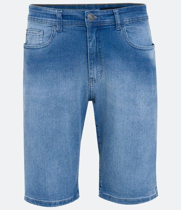 Bermuda Slim Jeans com Elastano - 1