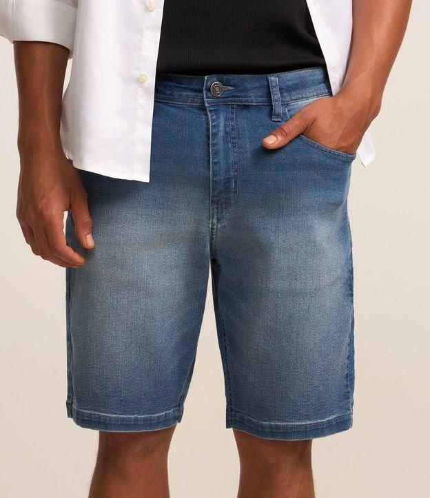 Bermuda Slim Jeans com Elastano - 3