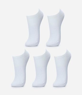 Kit 05 Pares de Meias Esportivas Cano Baixo Básicas