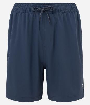 Bermuda com Bolsos e Etiqueta Emborrachada na Barra