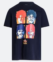Camiseta Comfort em Algodão com Estampa Beatles Faces - 2