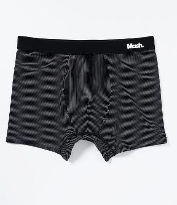 Cueca Boxer em Poliamida com Listras Risca de Giz Mash
