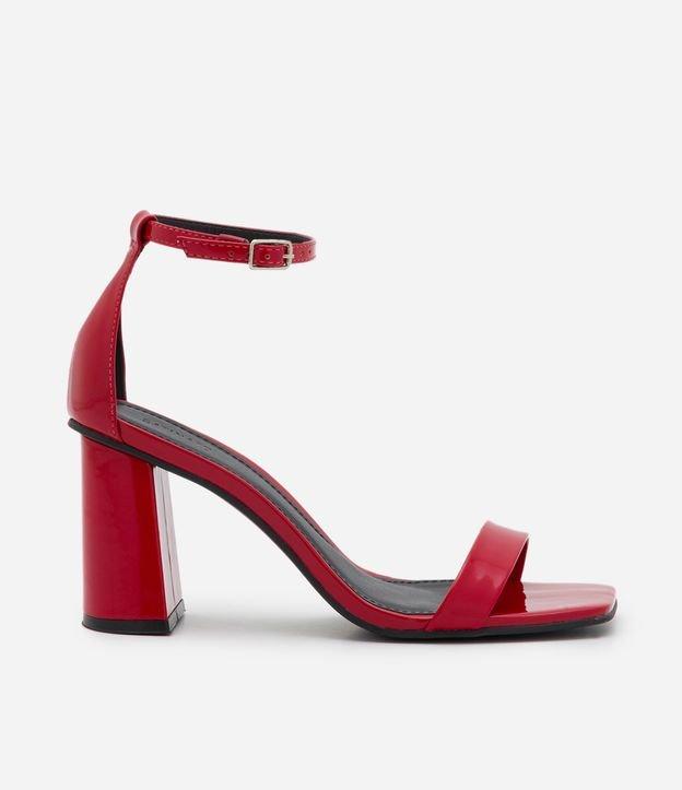 Sandália com Salto Alto Grosso - 1