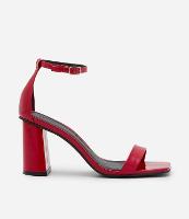 Sandália com Salto Alto Grosso - 1