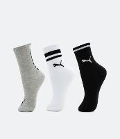 Kit 03 Pares de Meias Infantil Cano Médio Puma - Tam 25 ao 39 - 1