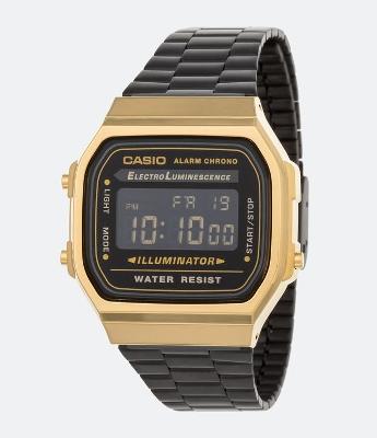 Relógio Casio Unissex Digital A168WEGB-1BDF