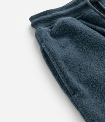 Calça Infantil Básica em Fleece - Tam 5 a 14 anos