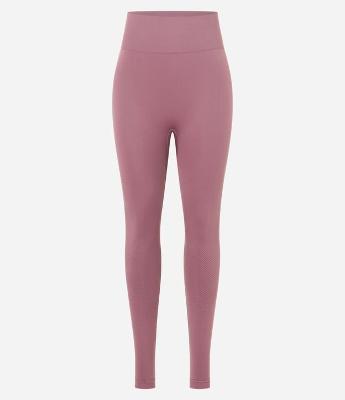 Calça Legging Esportiva Texturizada e Sem Costura
