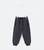 Calça Infantil com Recortes no Joelho e Bolso Embutidos de Zíper - Tam 1 a 5 Anos - 1