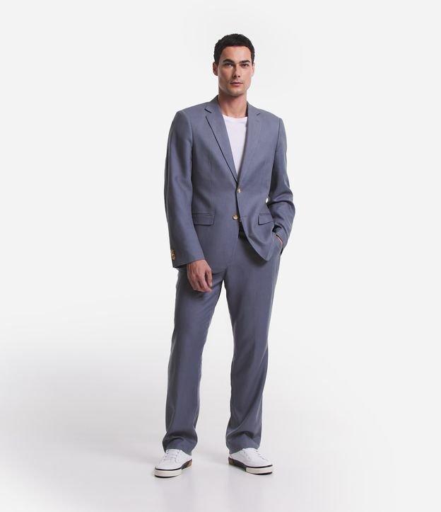 Paletó Slim em Viscolinho com Bolsos - 2