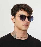 Óculos de Sol Redondo com Lente Degradê - 2