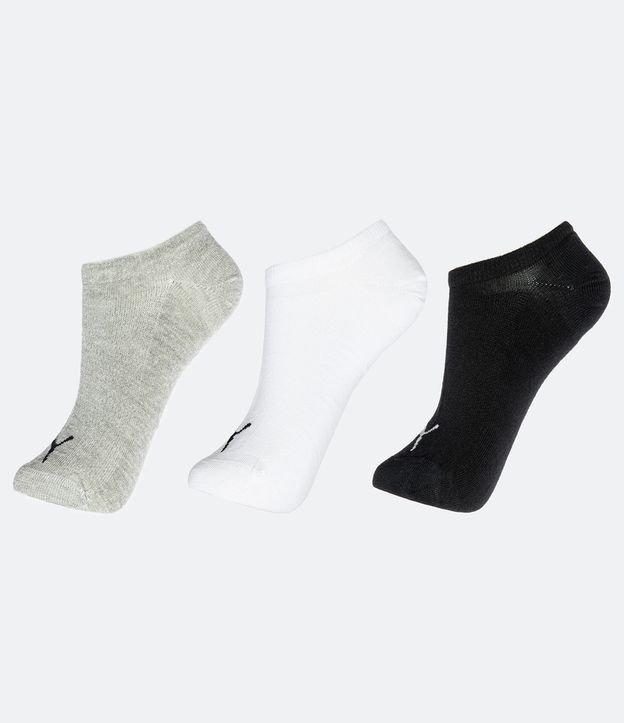Kit 3 Meias Cano Baixo Puma - 1