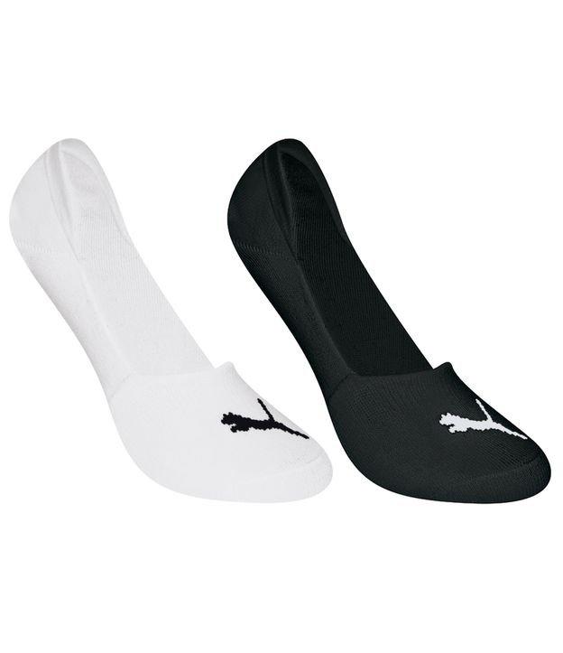 Kit 02 Meias Invisíveis em Algodão Puma - 1