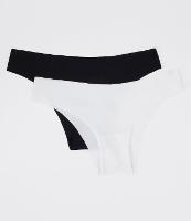 Kit 02 Calcinhas Biquíni em Microfibra Leve com Corte a Fio Trifil - 1