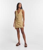 Saia Curta em Viscose com Nó Lateral - 1